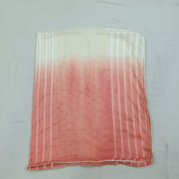 Partywear kurta plazo dupatta set - Picture 10 of 11